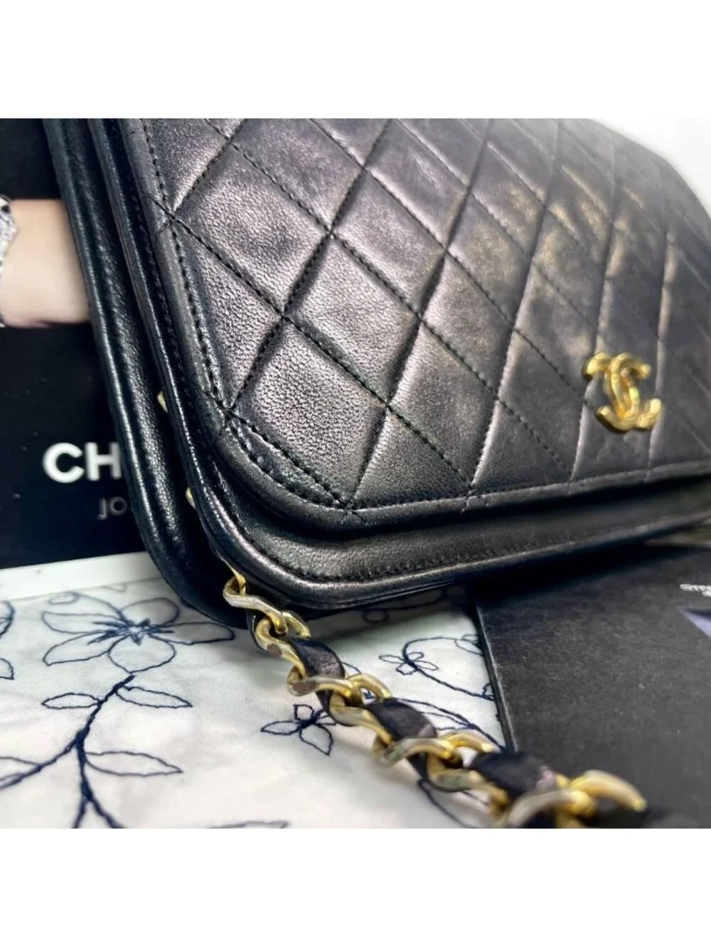 Chanel Quilted Full Flap Shoulder Bag